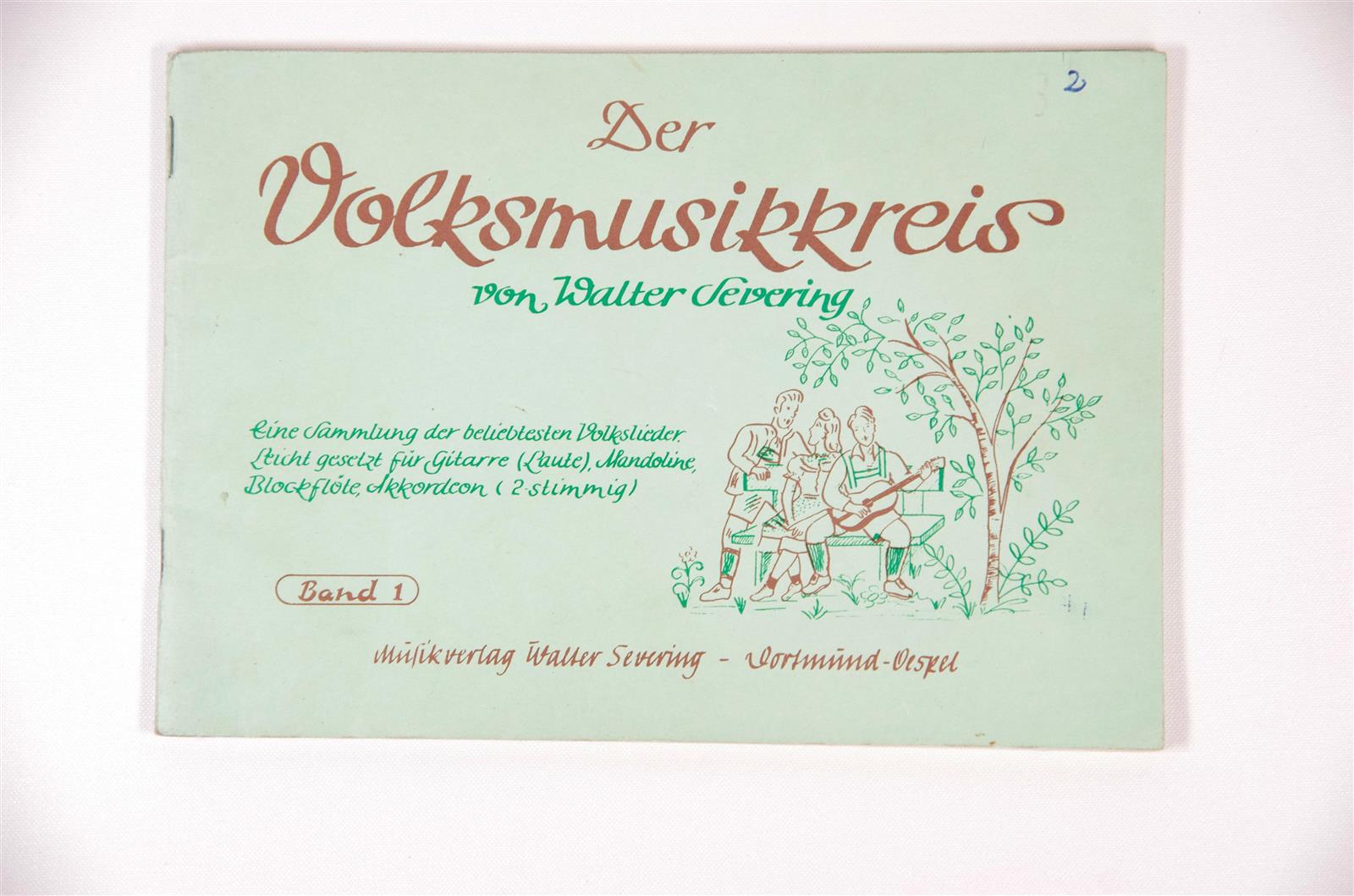 Der Volksmusikkreis 1, Severing - Antiquariat Der Volksmusikkreis 1, Severing - Antiquariat