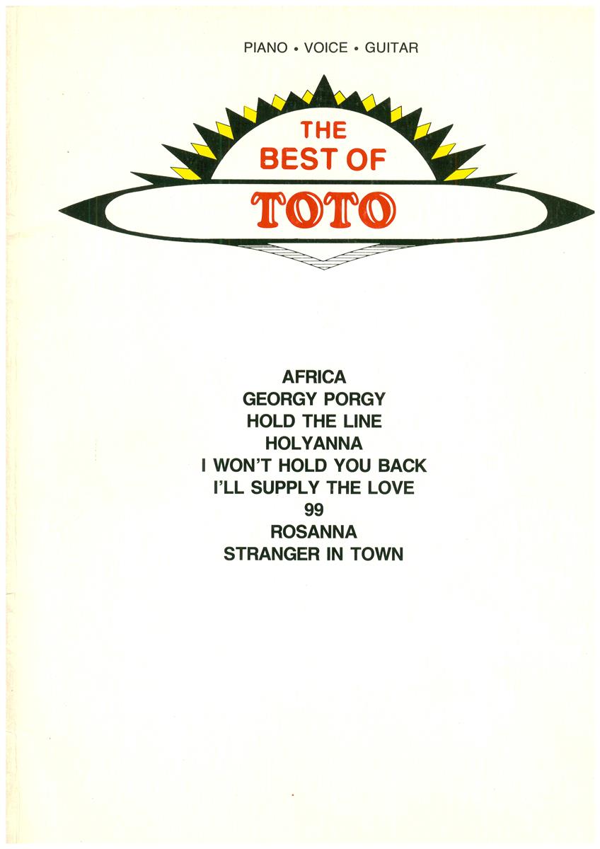 The best of Toto - Antiquarait The best of Toto - Antiquarait
