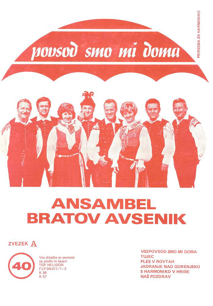 Die größten Radio-Erfolge Quintetts Avsenik 40 Die größten Radio-Erfolge Quintetts Avsenik 40
