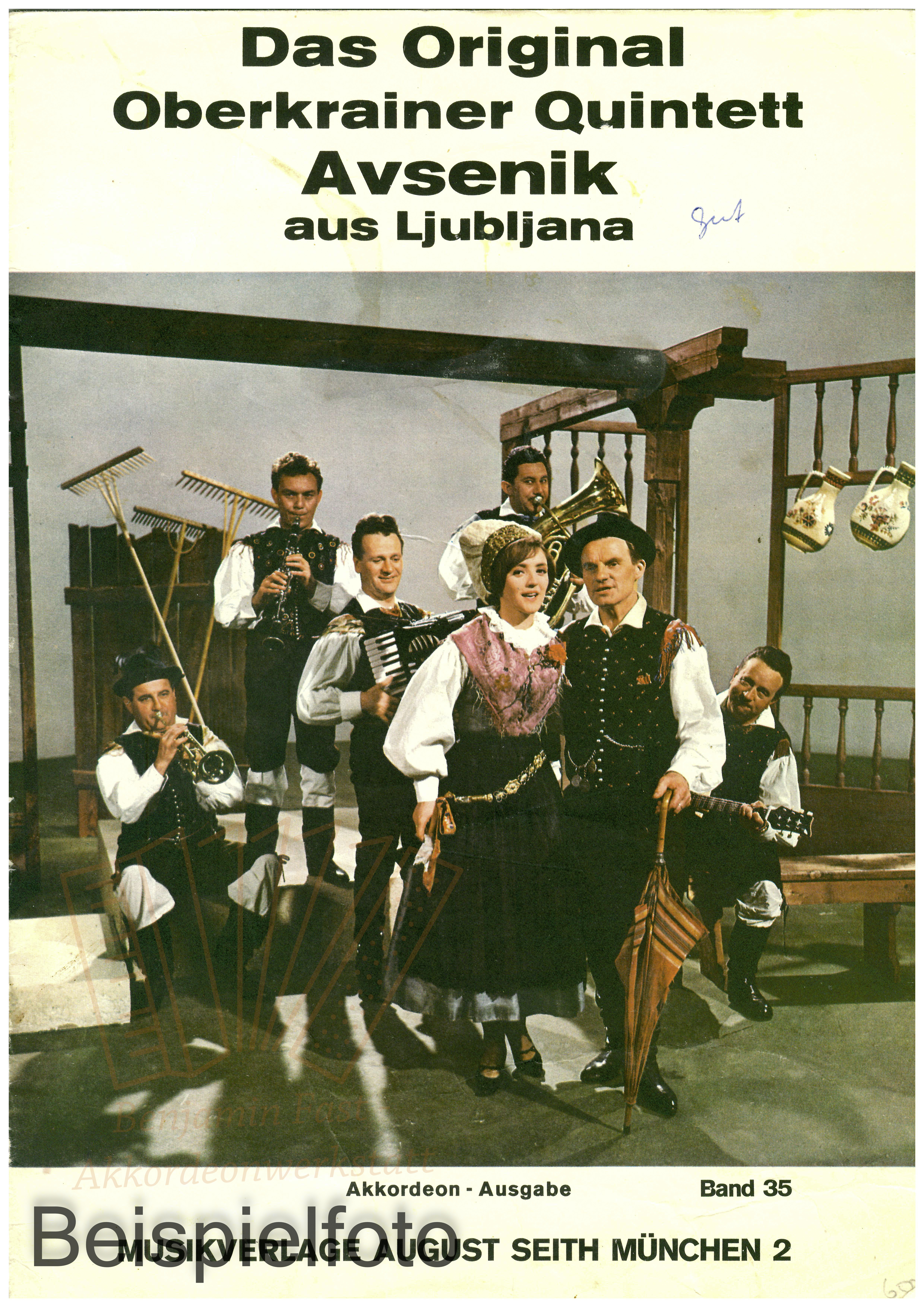 Das Original Oberkrainer Quintett Band 35 - Antiquariat Das Original Oberkrainer Quintett Band 35 - Antiquariat