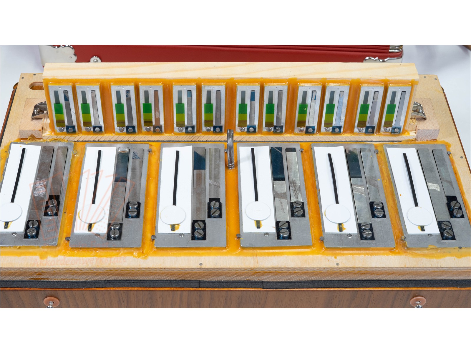 Steirische Harmonika Hlavacek G/C/F, gebraucht