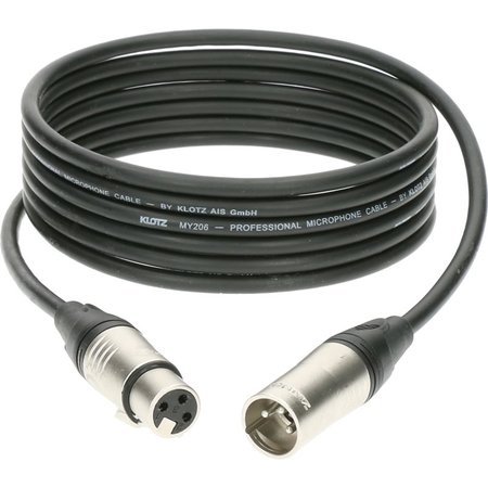 Mikrofonkabel Klotz XLR-XLR 5m sw
