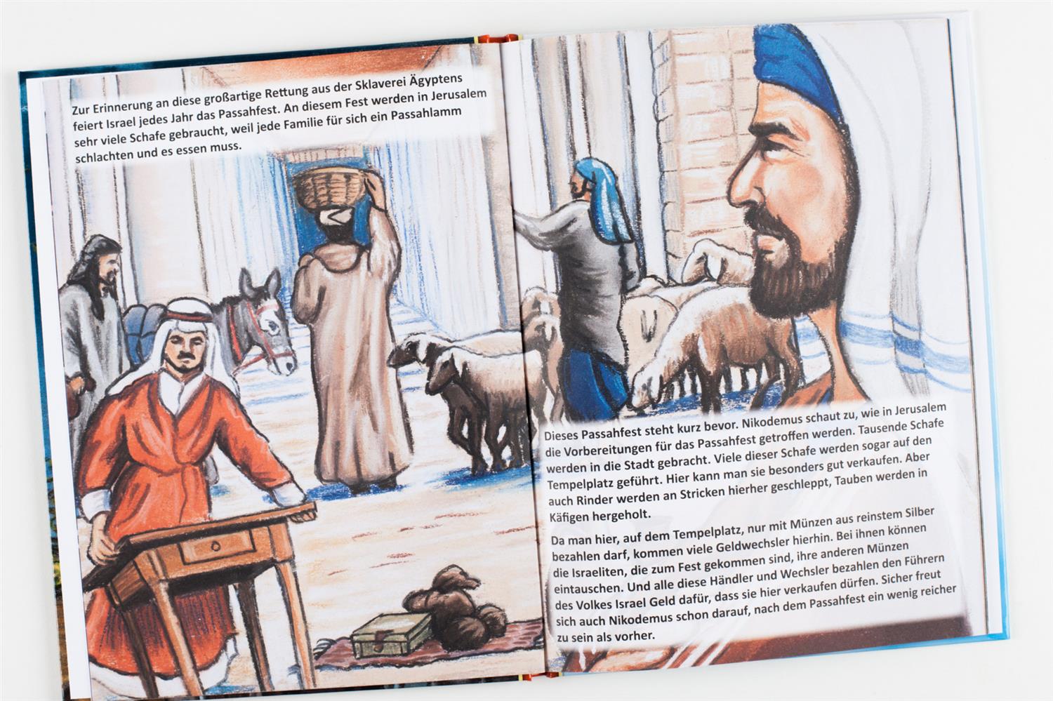 Nikodemus begegnet Jesus