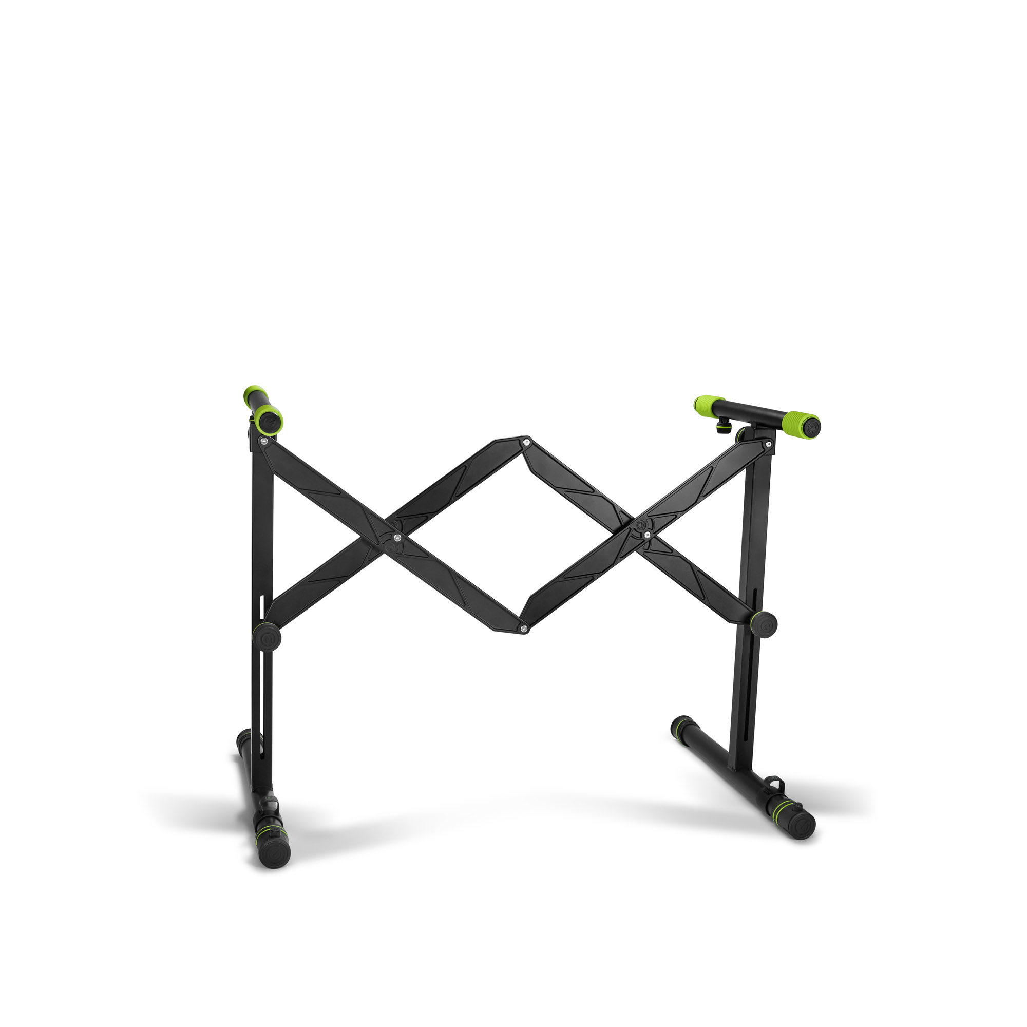 Faltbarer Keyboardständer mit Scherenmechanismus