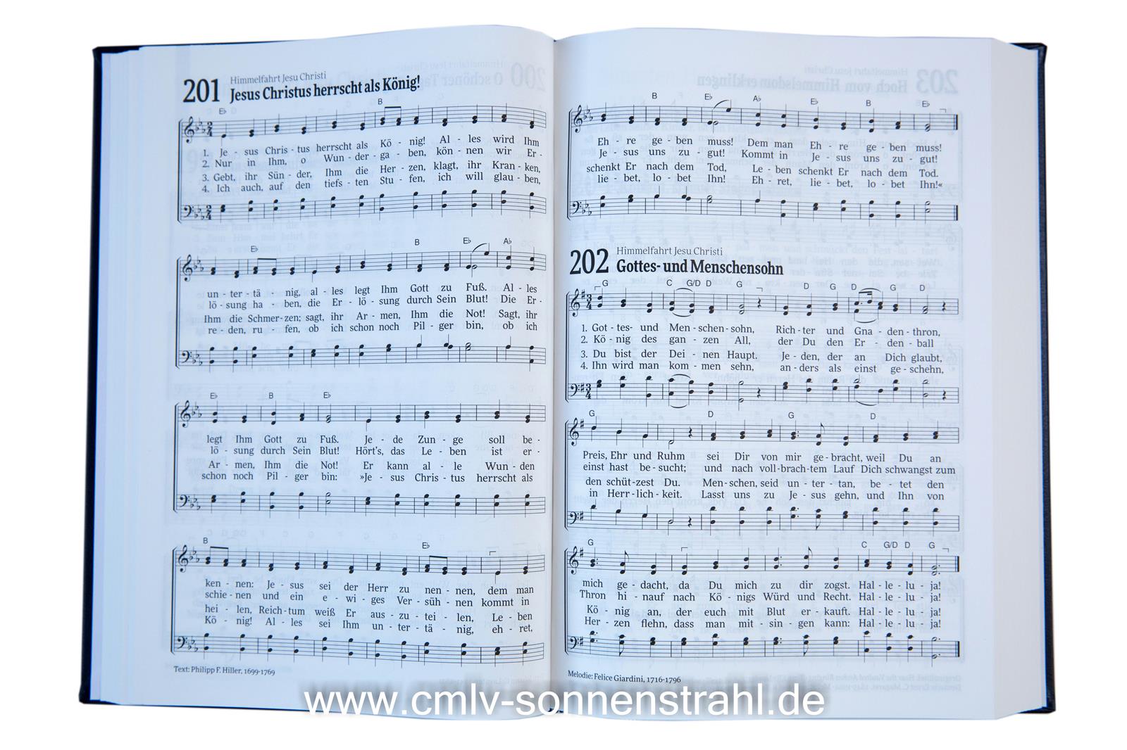 Gemeinde-Gesangbuch "Singt von Jesus!" Noten