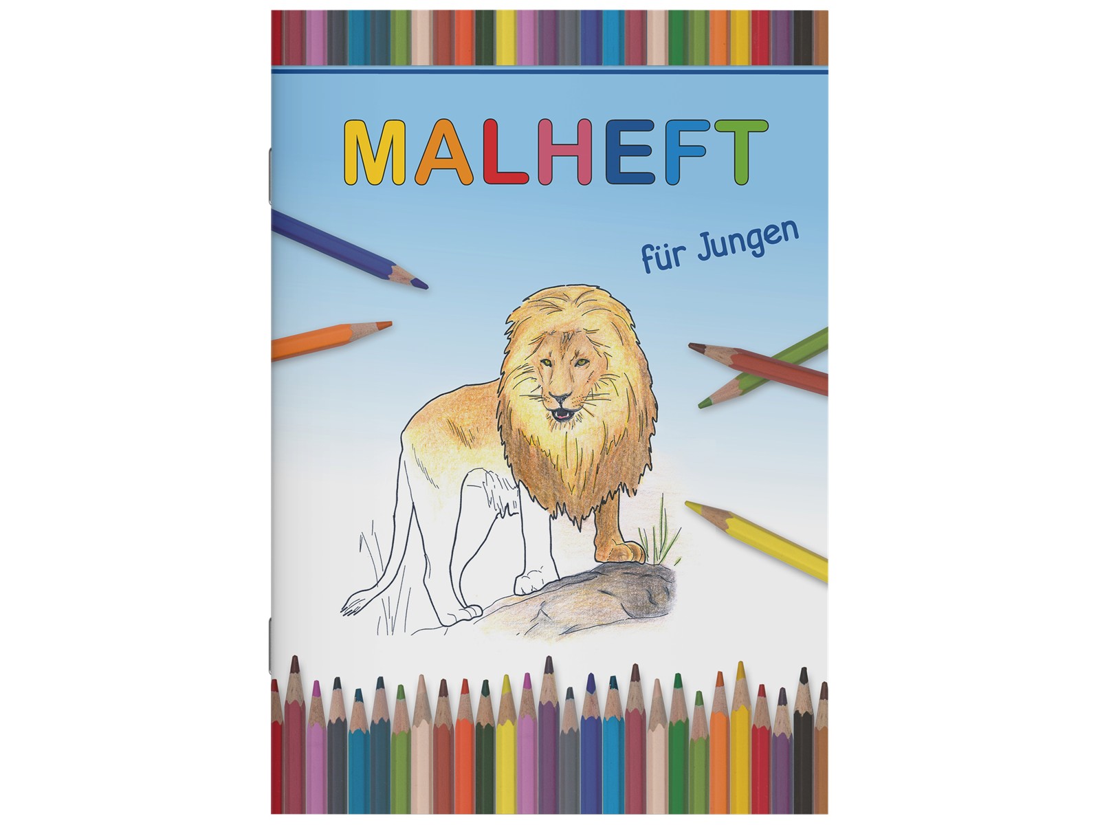 Malheft - für Jungen