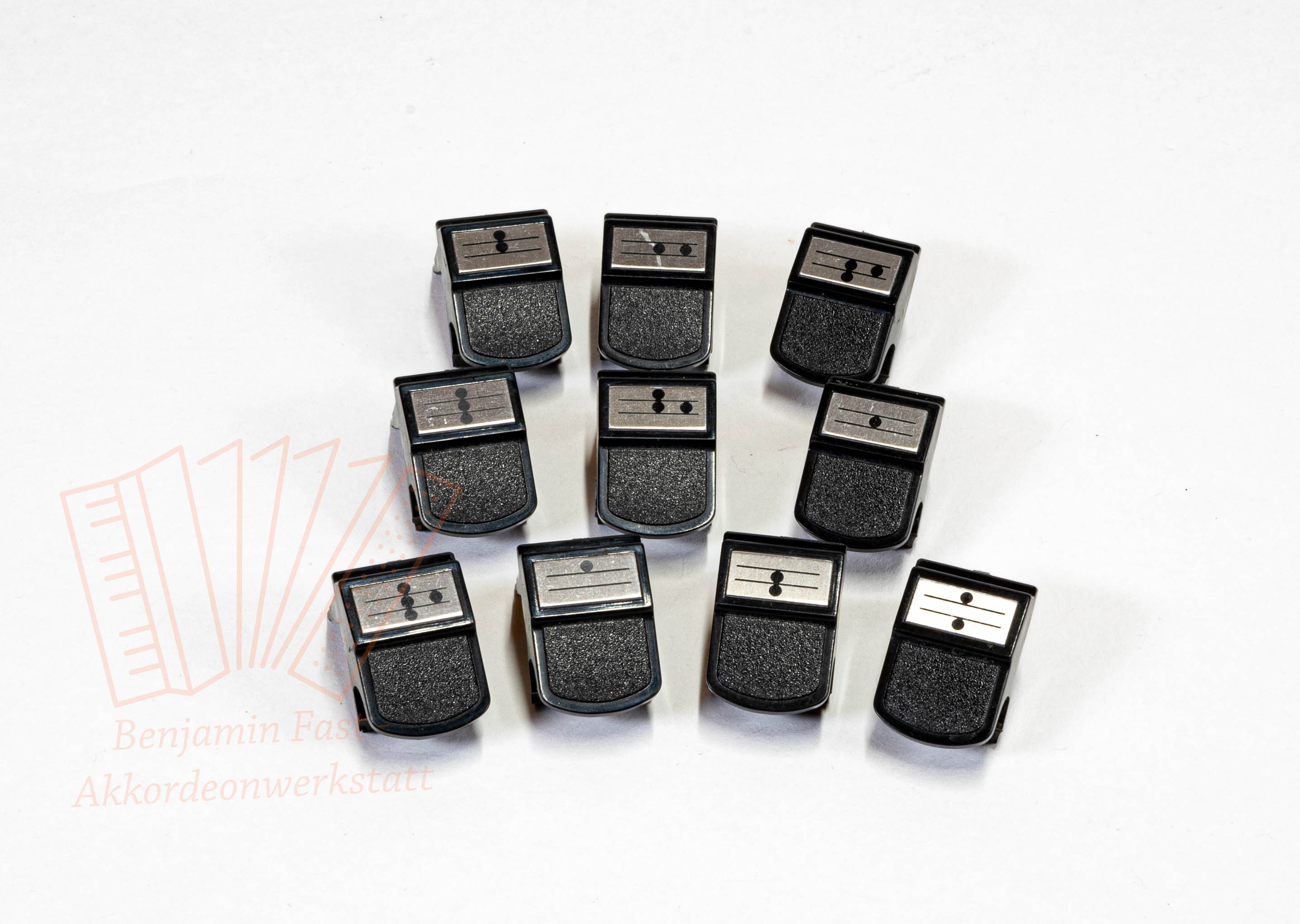 Registerdrücker Diskant Weltmeister mit Markierung gebraucht Tutti - Master