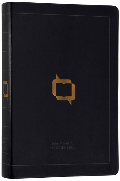MacArthur Studienbibel - Schlachter 2000 - Goldschnitt Schutzklappen schwarz